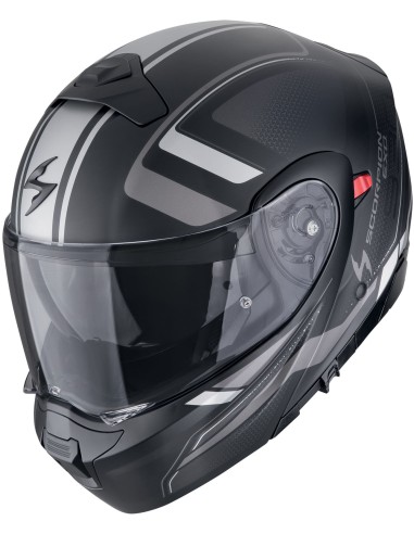 Casco Scorpion Exo-930 Evo Ardens | Mate-Negro y plata