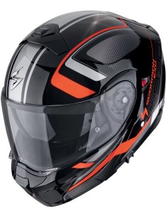 Casco Scorpion Exo-930 Evo Ardens | Negro y rojo