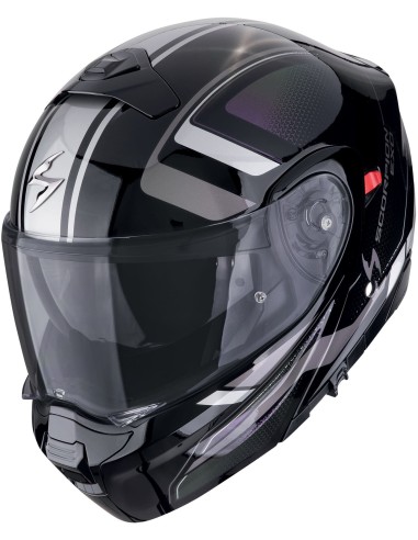 Casco Scorpion Exo-930 Evo Ardens | Mate-Negro y plata