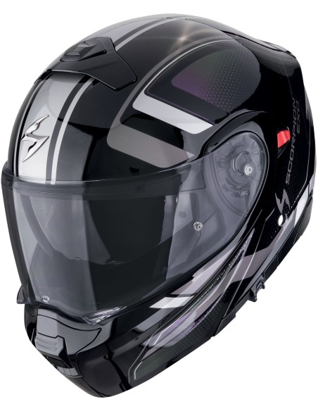 Casco Scorpion Exo-930 Evo Ardens | Negro y camaleón