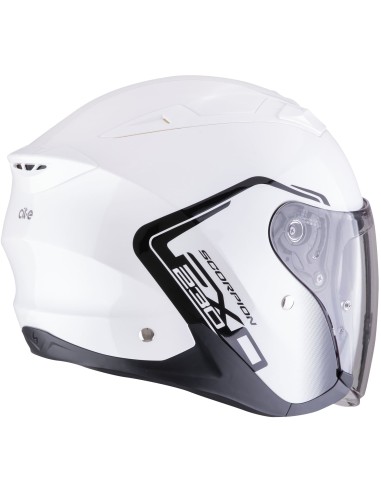 Casco Scorpion Exo-230 Cit-e | Blanco y negro