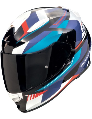 Casco Scorpion Exo-491 Abilis | Mate-Negro-plata-rojo