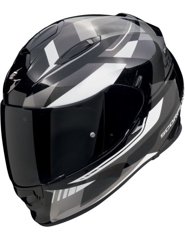Casco Scorpion Exo-491 Abilis | Mate-Negro-plata-rojo