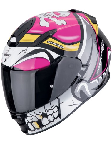 Casco Scorpion Exo-491 Pirate Mujer | Rosa