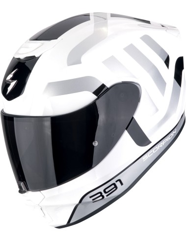 Casco Scorpion Exo-391 Evo Air Arok | Gris-rojo-negro