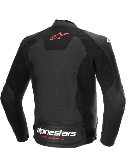 Chaqueta Alpinestars Faster V3 Airflow|Negroy rojo fluor