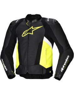 Chaqueta Alpinestars Missile V3 Airflow|Negro-amarillo fluor-blanco