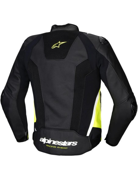 Chaqueta Alpinestars Missile V3 Airflow|Negro-amarillo fluor-blanco