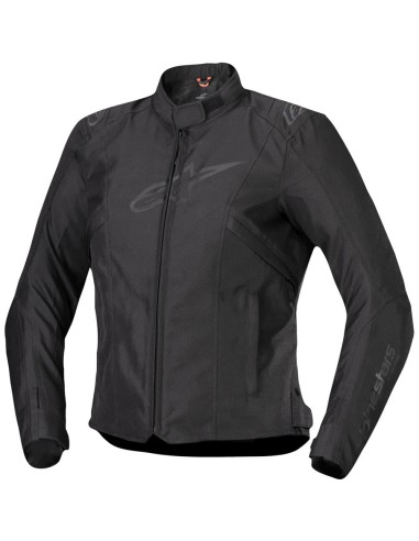 Chaqueta Alpinestars Stella T-SPS V2 Waterproof|Negro-blanco-rojo fluor
