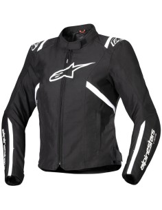 Chaqueta Alpinestars Stella T-SPS V2 Waterproof|Negro y blanco