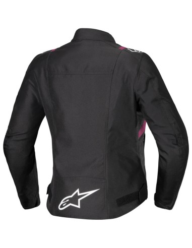 Chaqueta Alpinestars Stella T-SPS V2 Waterproof|Negro-blanco-rosa