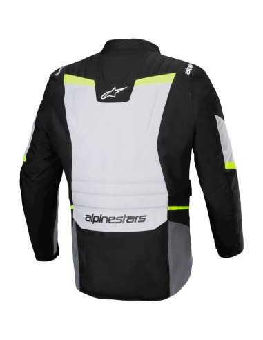 Chaqueta Alpinestars ST-1 WP|Negro-gris-amarillo fluor