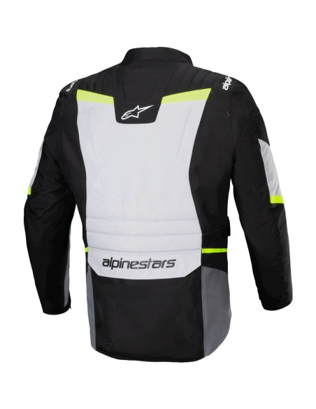 Chaqueta Alpinestars ST-1 WP|Negro-gris-amarillo fluor