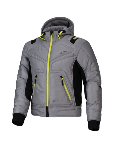 Chaqueta Alpinestars Mohobbs WP|Gris y amarillo fluor