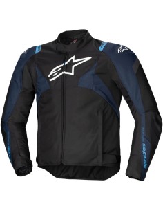 Chaqueta Alpinestars T-Jaws V4 WP|Negro-rojo fluor-rojo oscuro