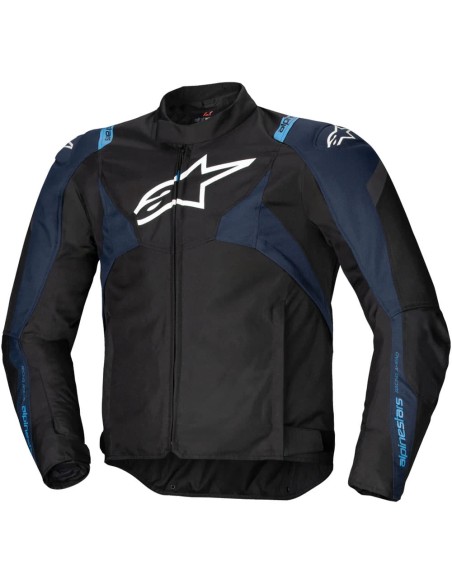 Chaqueta Alpinestars T-Jaws V4 WP|Negro-rojo fluor-rojo oscuro