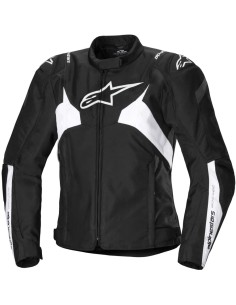 Chaqueta Alpinestars Stella T-Jaws V4 WP|Negro y blanco