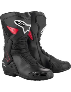 Botas Alpinestars SMX-6 V3 Drystar|Negro y rojo