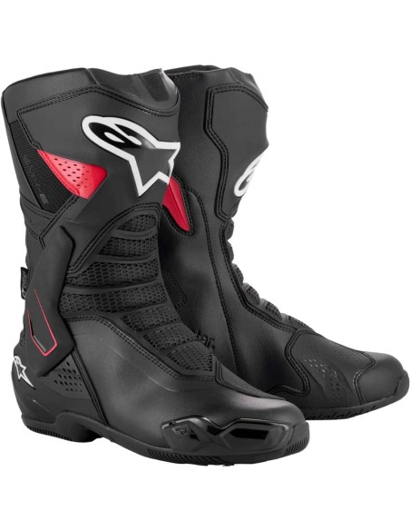 Botas Alpinestars SMX-6 V3 Drystar|Negro y rojo