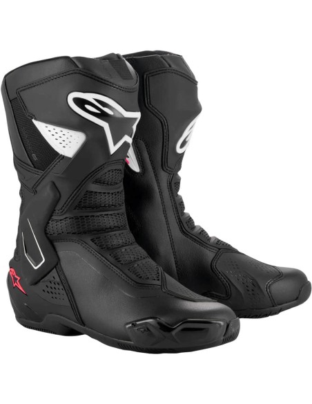 Botas Alpinestars Stella SMX-6 V3|Negro-blanco-rosa