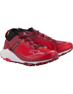 Zapatillas Alpinestars Meta XR V2|Rojo claro-rojo oscuro-blanco