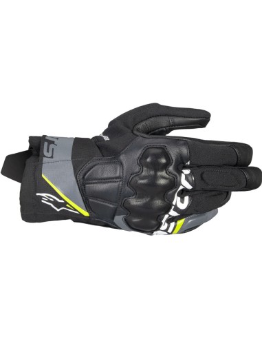 Guantes Alpinestars Corozal V3 Drystar|Negro-gris-amarillo flúor