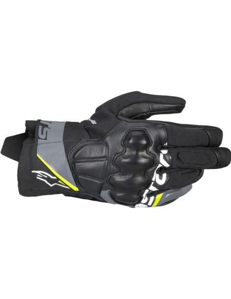 Guantes Alpinestars Corozal V3 Drystar|Negro-gris-amarillo flúor