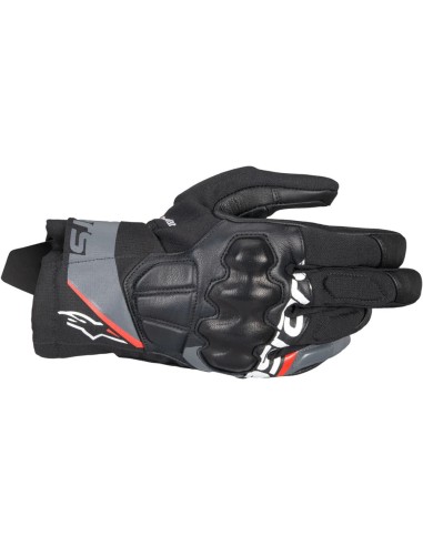 Guantes Alpinestars Corozal V3 Drystar|Negro-gris-rojo flúor