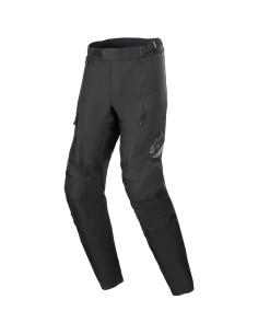 Pantalón Alpinestars ST-1 Waterproof|Marrón-negro-rojo fluor