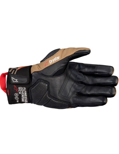 Guantes Alpinestars Belize V3 Drystar|Negro y marrón