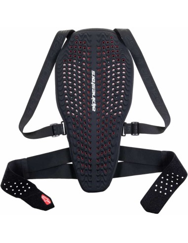 Protector de Espalda Alpinestars Nucleon Plasma|Negro-blanco-rojo