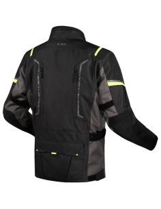 Chaqueta LS2 Narvik Lady | Negro y amarillo fluor 2