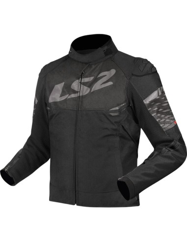 Chaqueta LS2 Apex Lady | Negro y gris