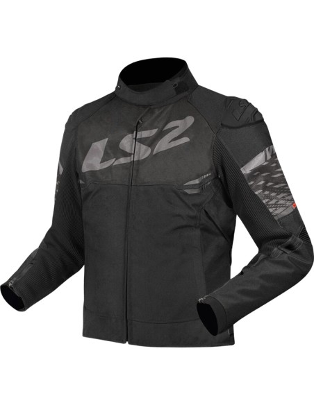 Chaqueta LS2 Apex Lady | Negro y gris