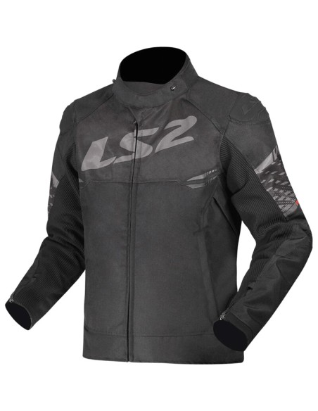 Chaqueta LS2 Apex | Negro y gris