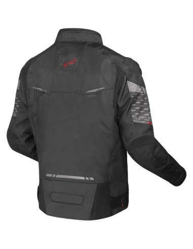 Chaqueta LS2 Apex | Negro y gris
