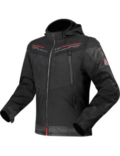 Chaqueta LS2 Zirconium | Negro y rojo
