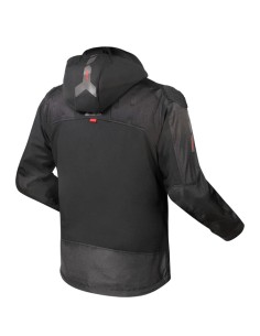 Chaqueta LS2 Zirconium | Negro y rojo 2
