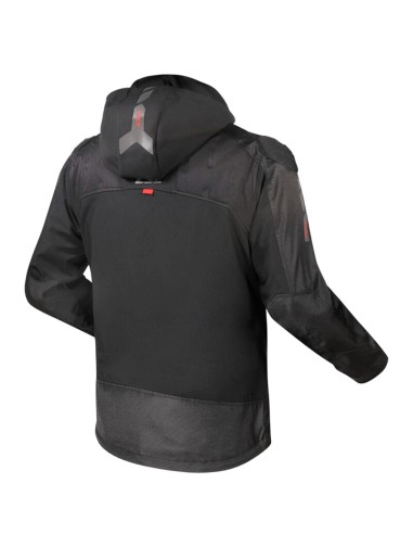 Chaqueta LS2 Zirconium | Negro y rojo