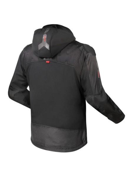 Chaqueta LS2 Zirconium | Negro y rojo
