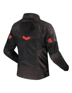 Chaqueta LS2 Garda Air Lady | Negro y rojo 2