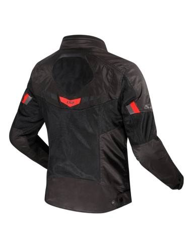 Chaqueta LS2 Garda Air Lady | Negro y rojo