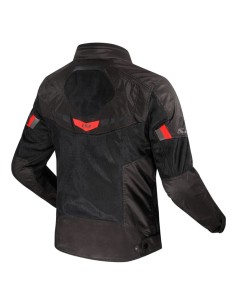 Chaqueta LS2 Garda Air | Negro y rojo 2