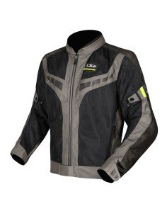 Chaqueta LS2 Garda Air | Verde-negro-amarillo fluor