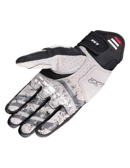 Guantes LS2 Ravin | Negro y rojo