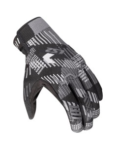 Guantes LS2 Alfa Flyknit Lady | Negro y gris