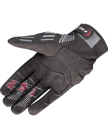 Guantes LS2 Alfa Flyknit Lady | Negro y gris