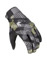 Guantes LS2 Alfa Flyknit | Negro-gris-amarillo fluor