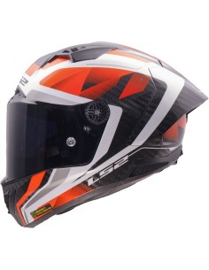 Casco LS2 FF805 Thunder GP Aero Raute | Blanco y rojo