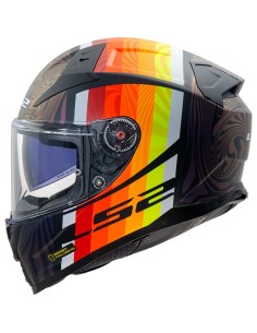 Casco LS2 FF811 Vector II Freedom | Negro y camaleón